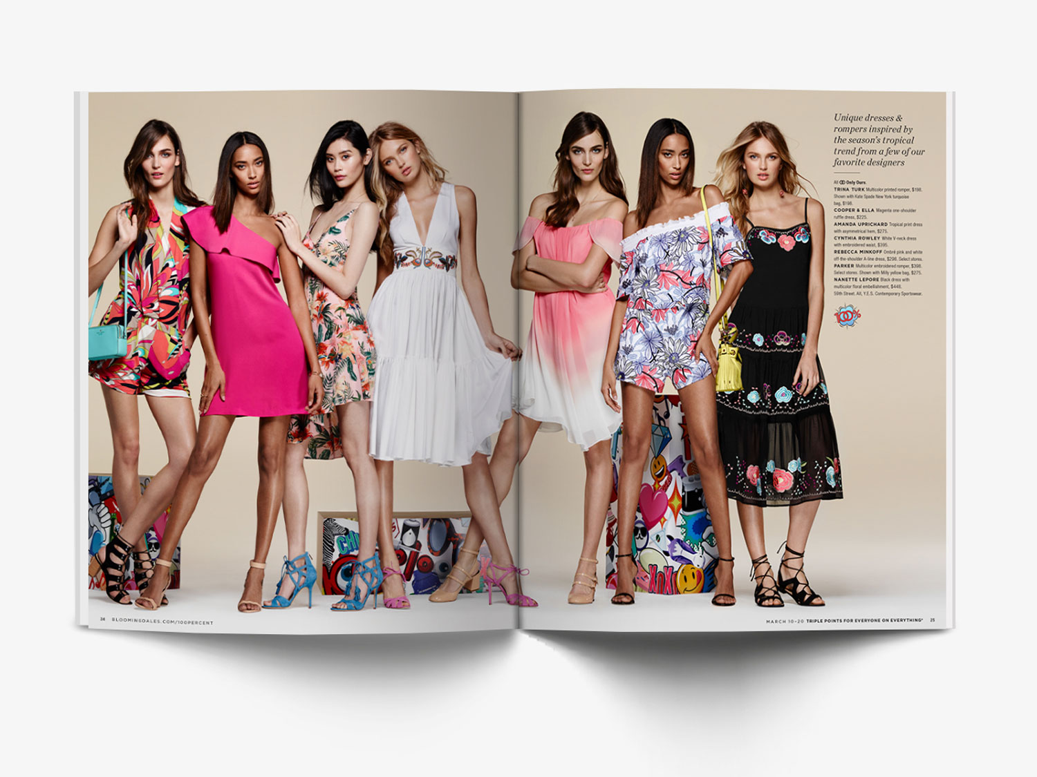 Bloomingdale's Catalog Spring Campaign 2016