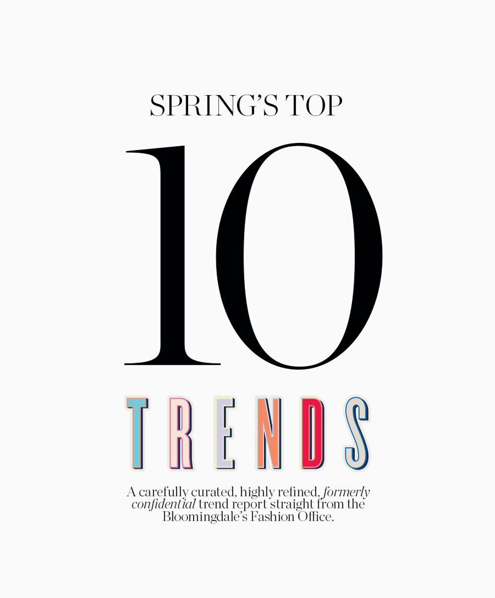 Bloomingdale's Catalog Top Trends Spring 2016