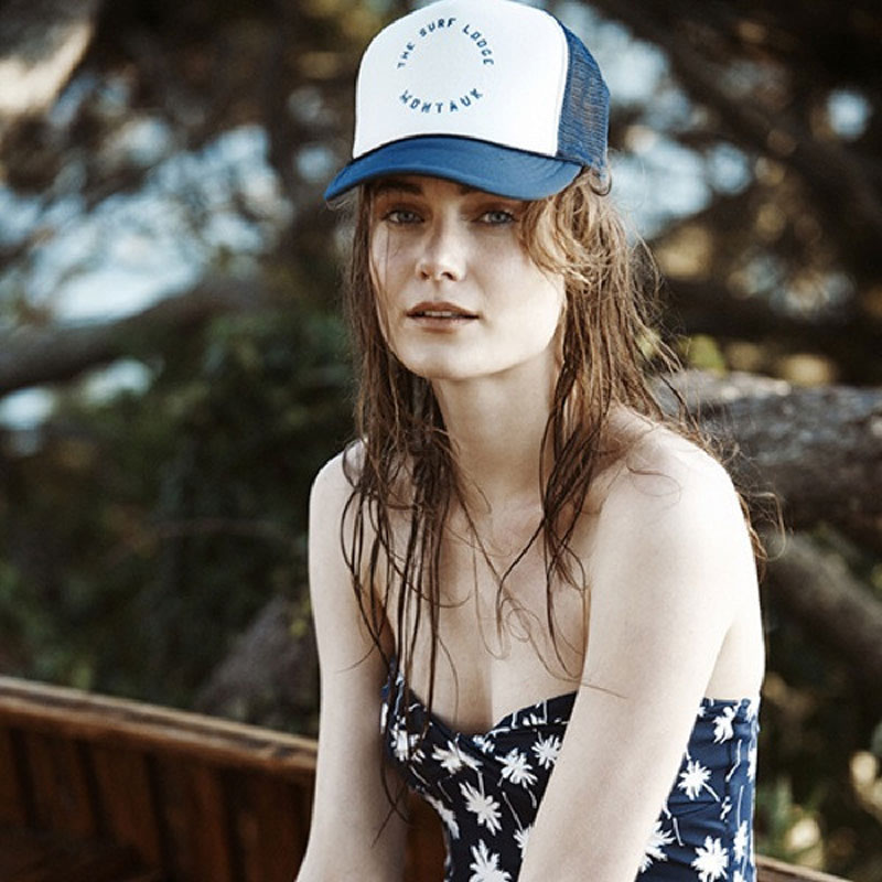 The Surf Lodge Trucker Hat Graphic
