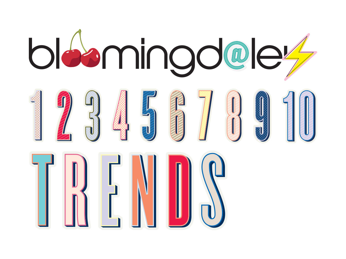 Custom Logo and Type for Bloomingdale's