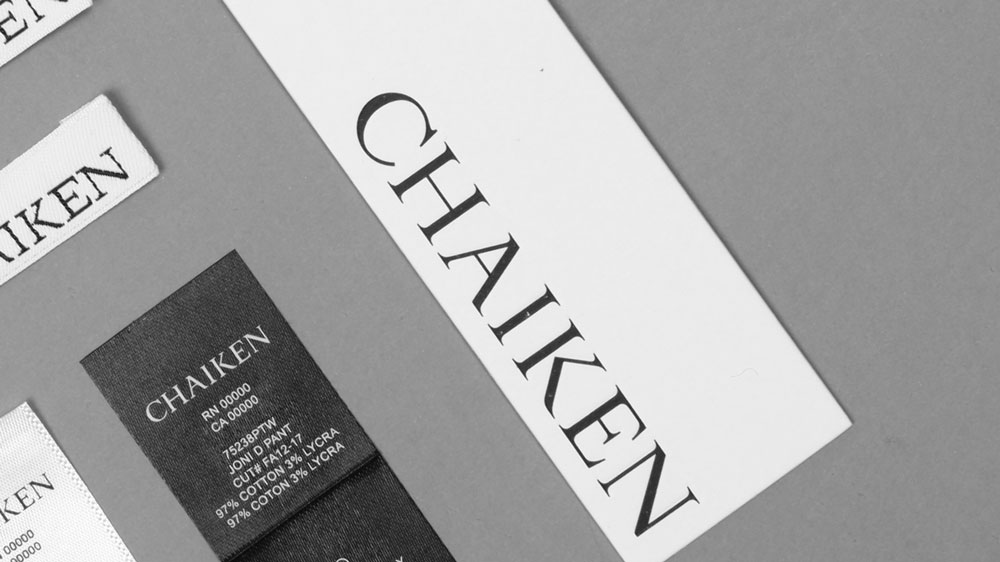 Chaiken Label Design